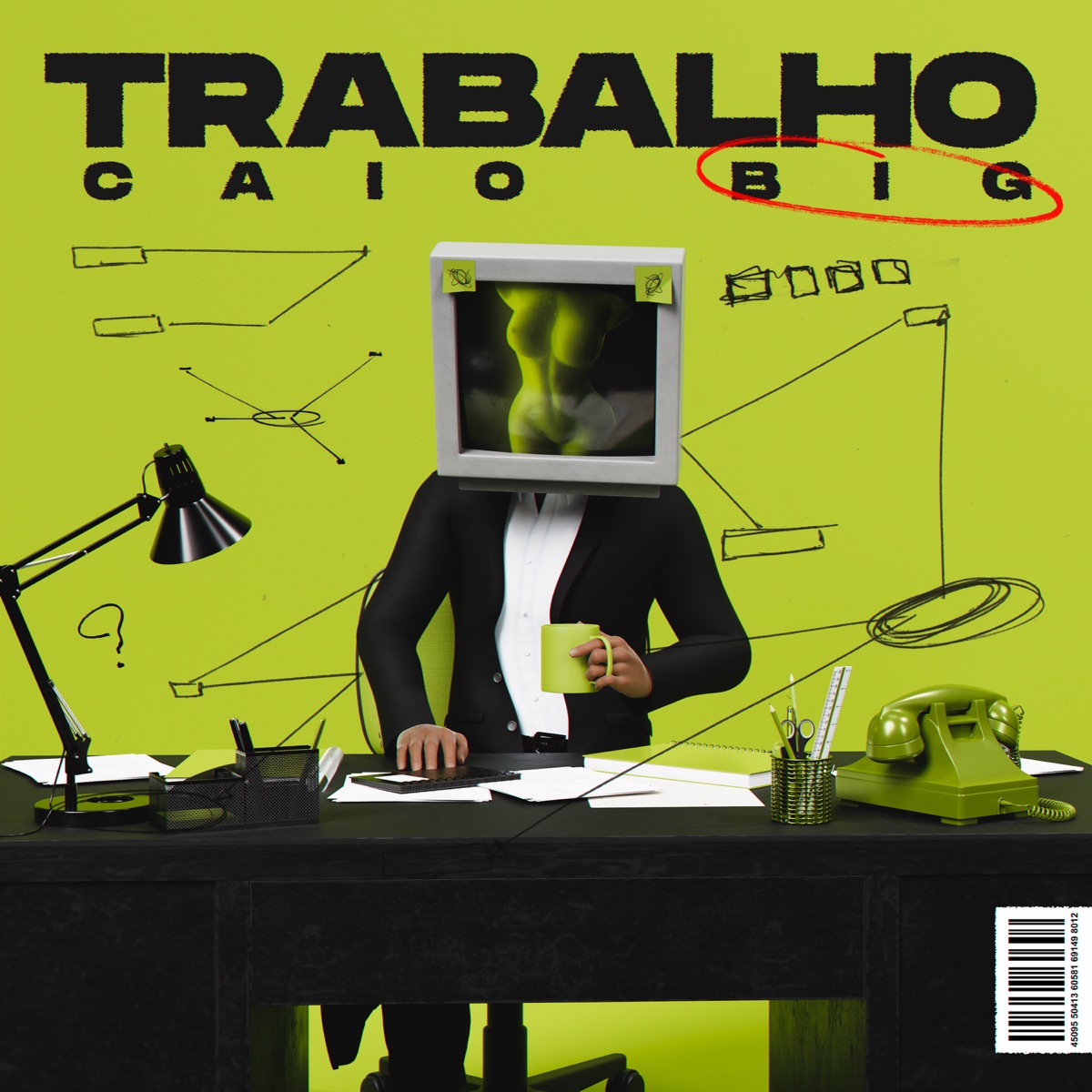 Trabalho - Single by Caio Big & Rm no Beat album cover