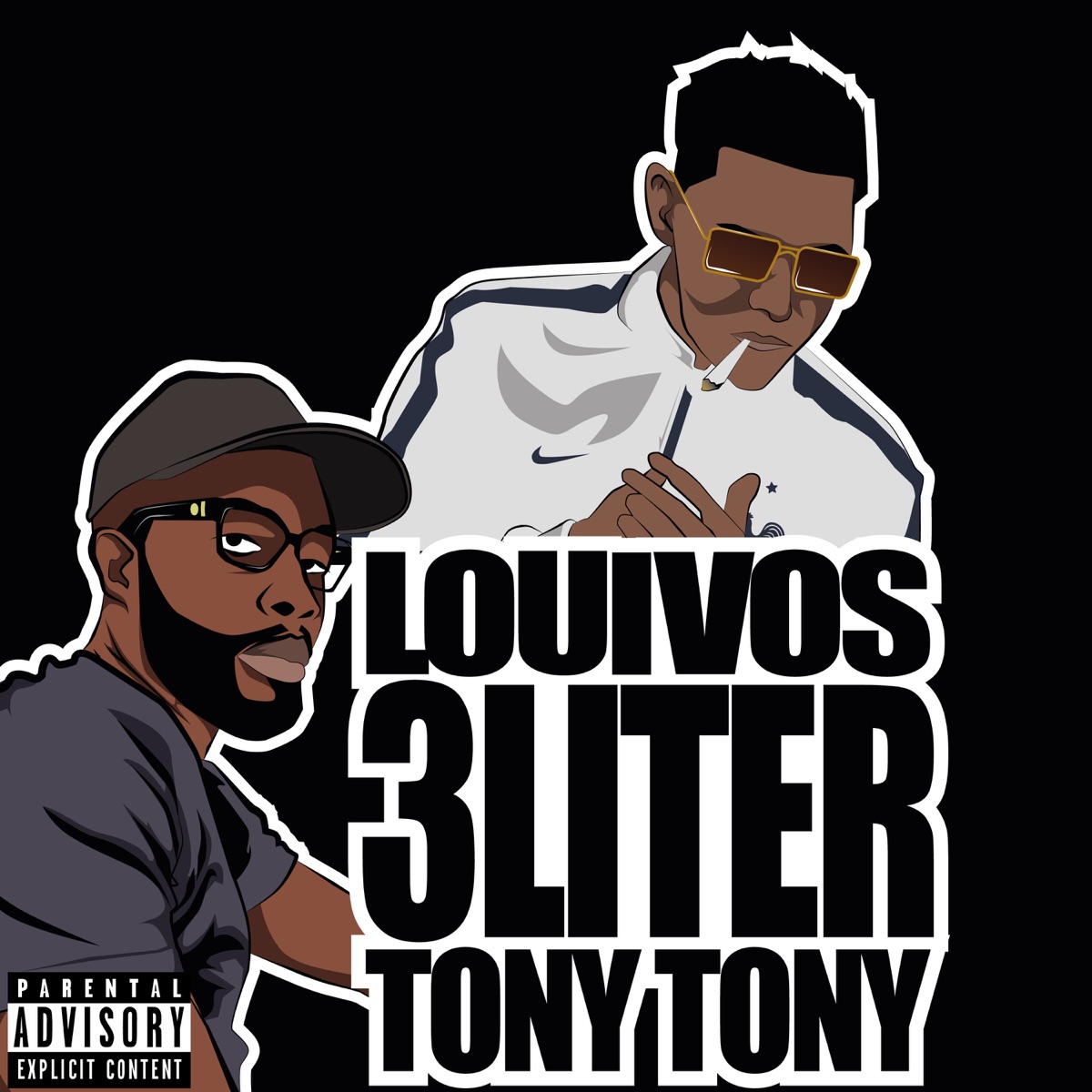 3 Liter (feat. LouiVos) - Single by TonyTony album cover