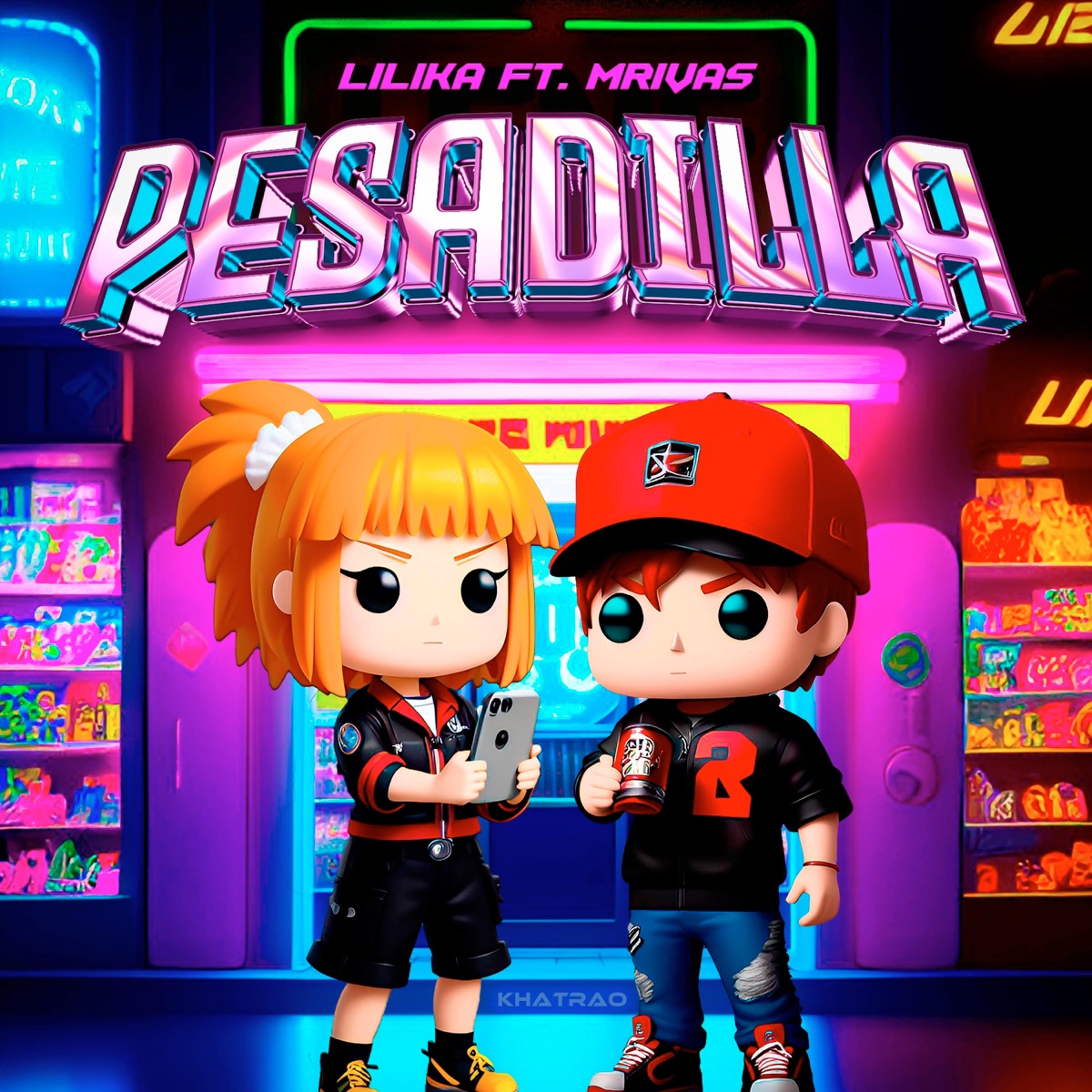 Pesadilla (feat. Khatrao & M.Rivas) - Single by Lílika album cover