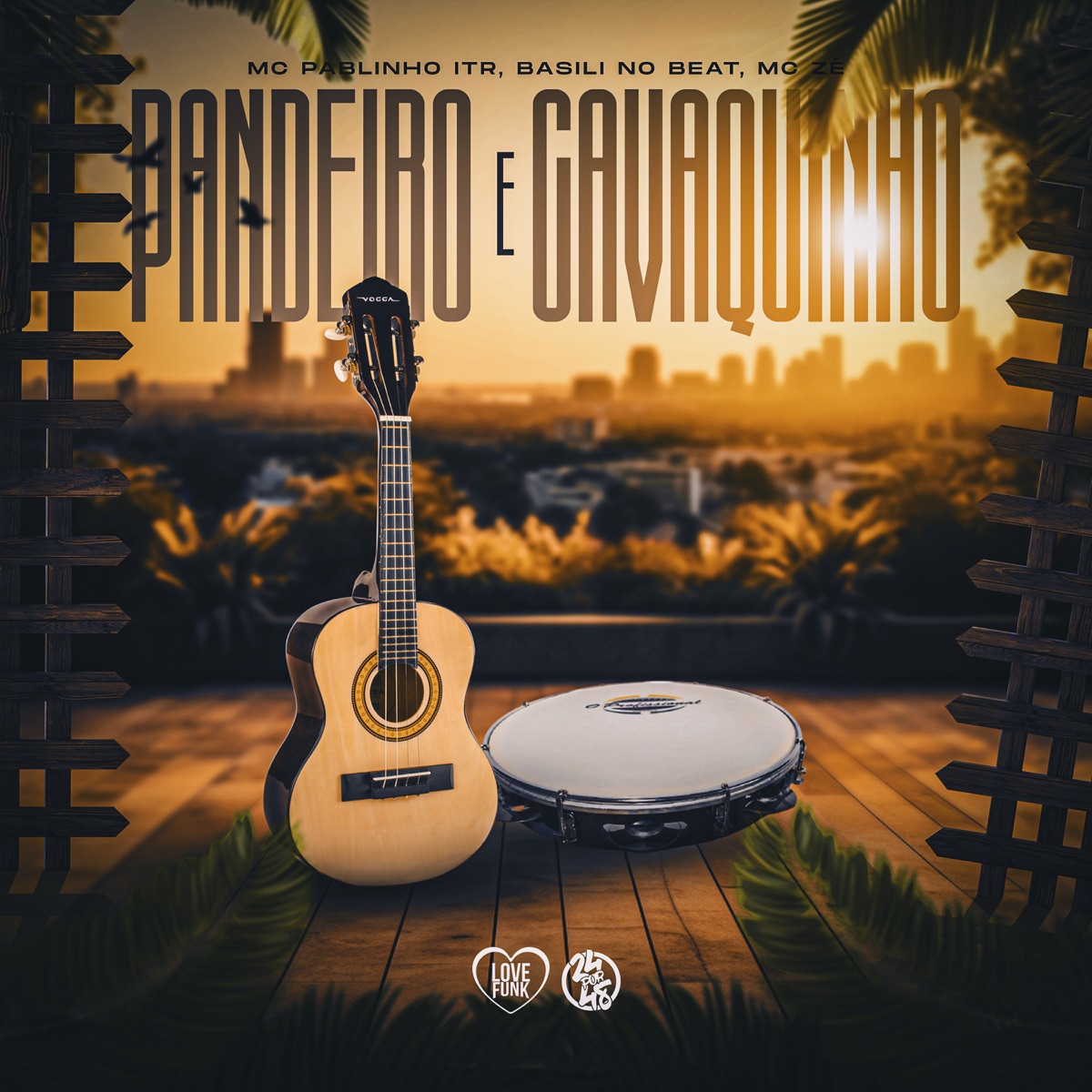 Pandeiro e Cavaquinho - Single by MC Pablinho ITR, Basili no Beat & MC Zé album cover