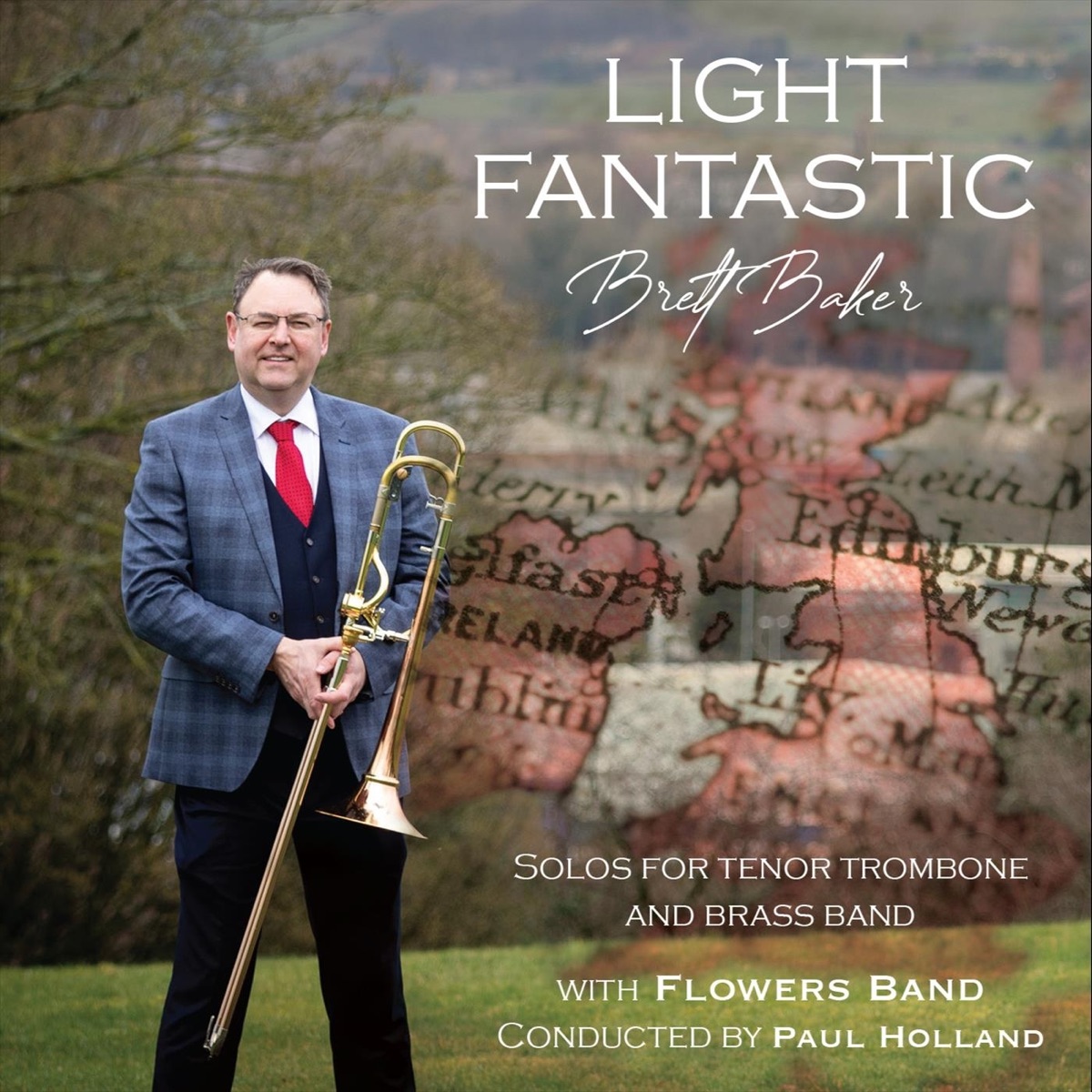 Light Fantastic by Brett Baker, Flowers Band & Paul Holland album cover