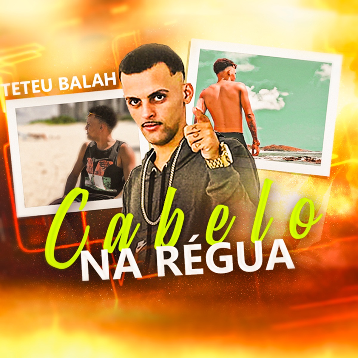 Cabelo na Régua - Single by Teteu Balah album cover