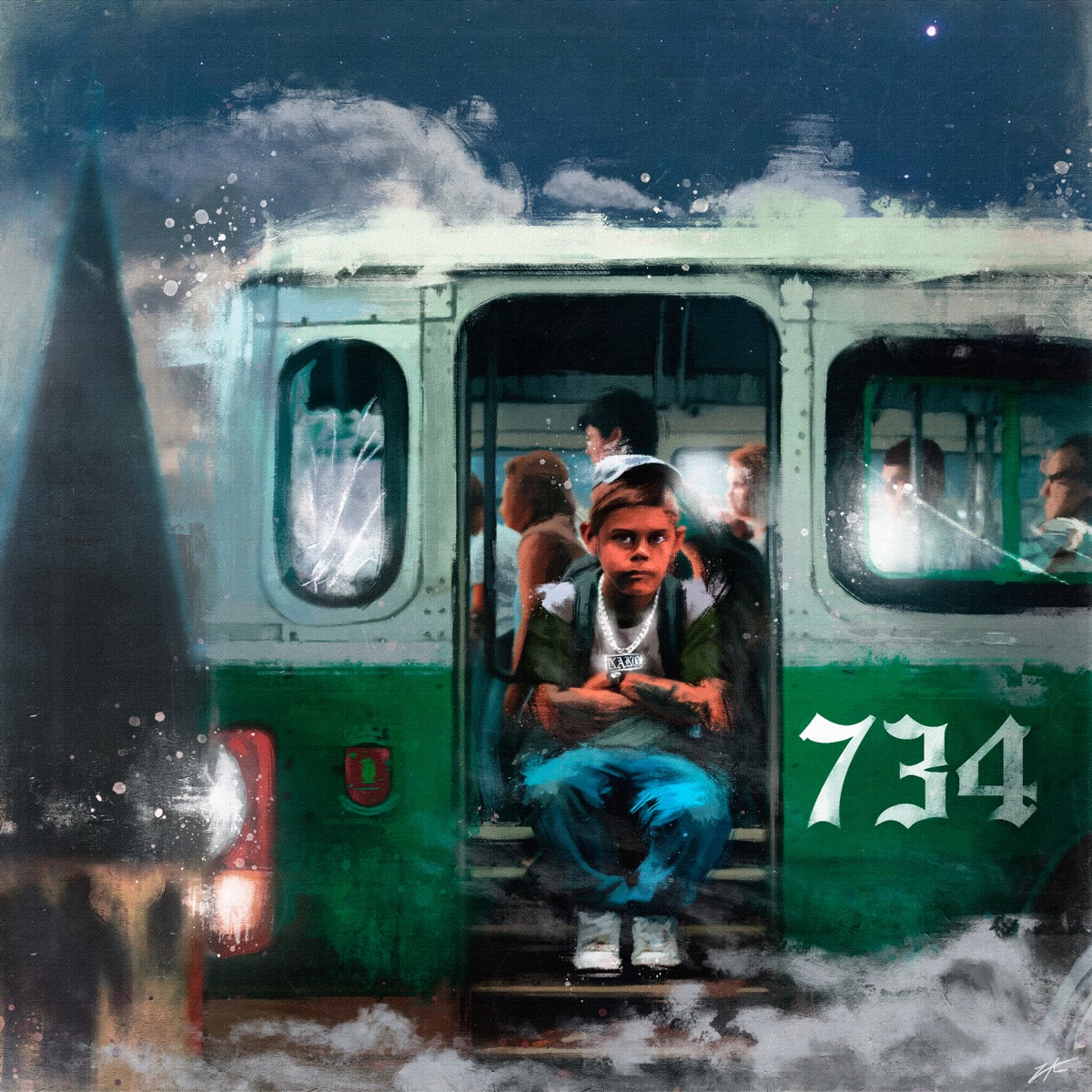 734 by MC Kako album cover