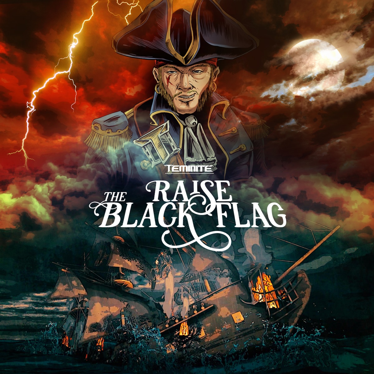 Raise the Black Flag by Teminite album cover