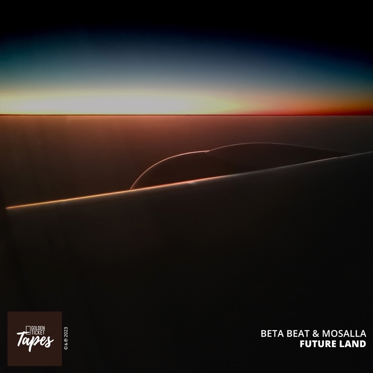 Future Land - Single by Beta Beat, Mosalla & Golden Ticket Tapes album cover