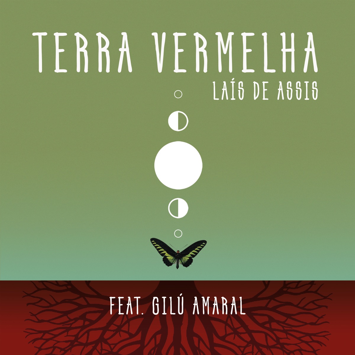 Terra Vermelha (feat. Gilú Amaral) - Single by Lais de Assis album cover