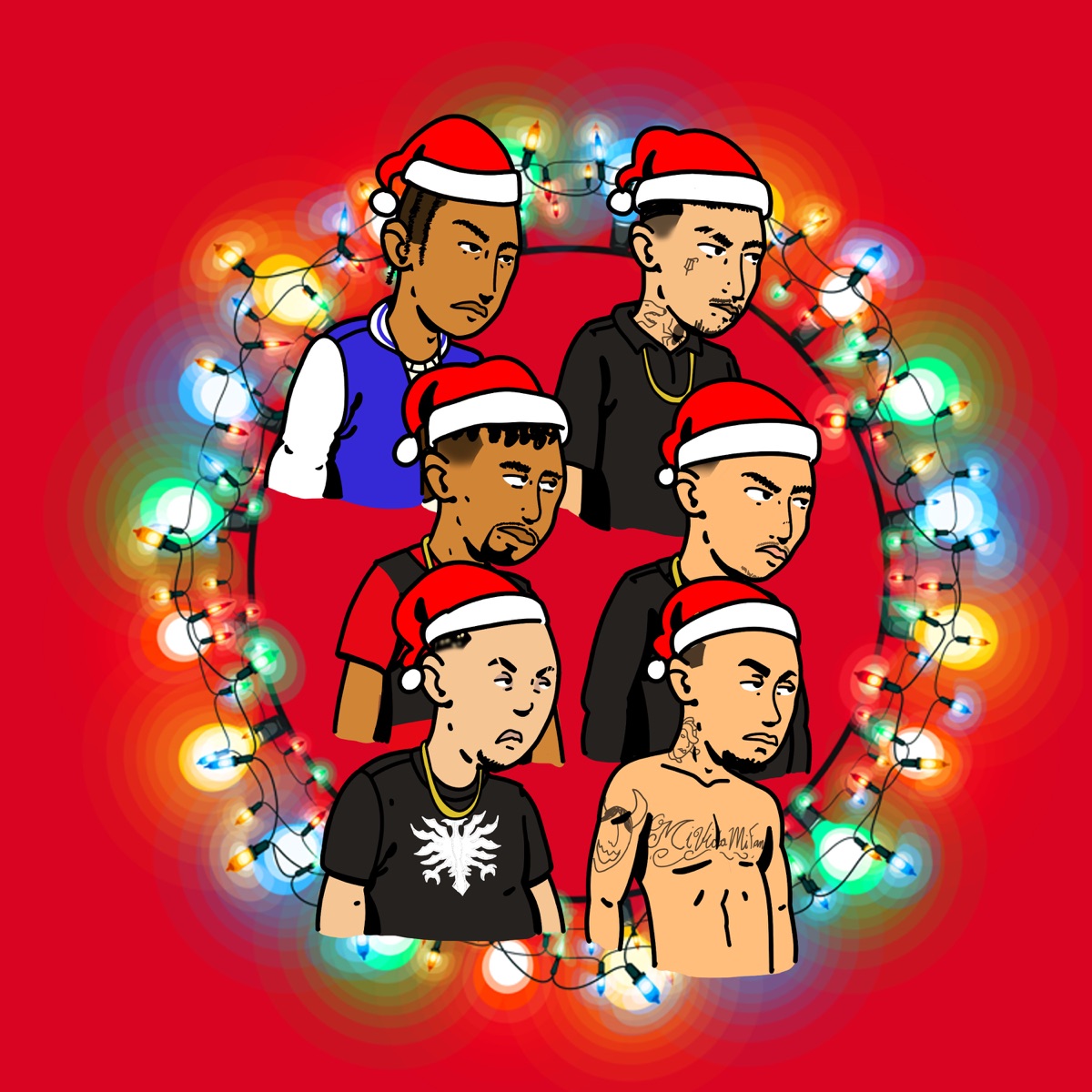 Jingle Bell (feat. tharealjuggboy, ogtreasure, YOVANCE!, sickobabyxo, Montecristo & 1800Corle) - Single by 1-800WRLD album cover