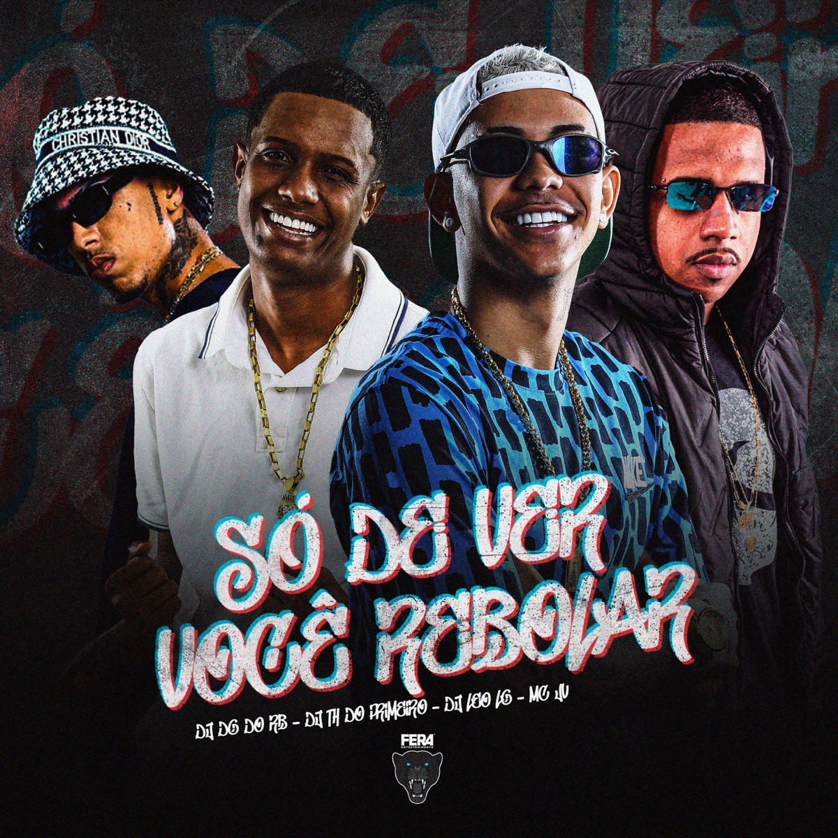 Só de Ver Você Rebolar (feat. DJ TH DO PRIMEIRO) - Single by Dj Leo lg, Dj Dg Do Rb & MC JV album cover