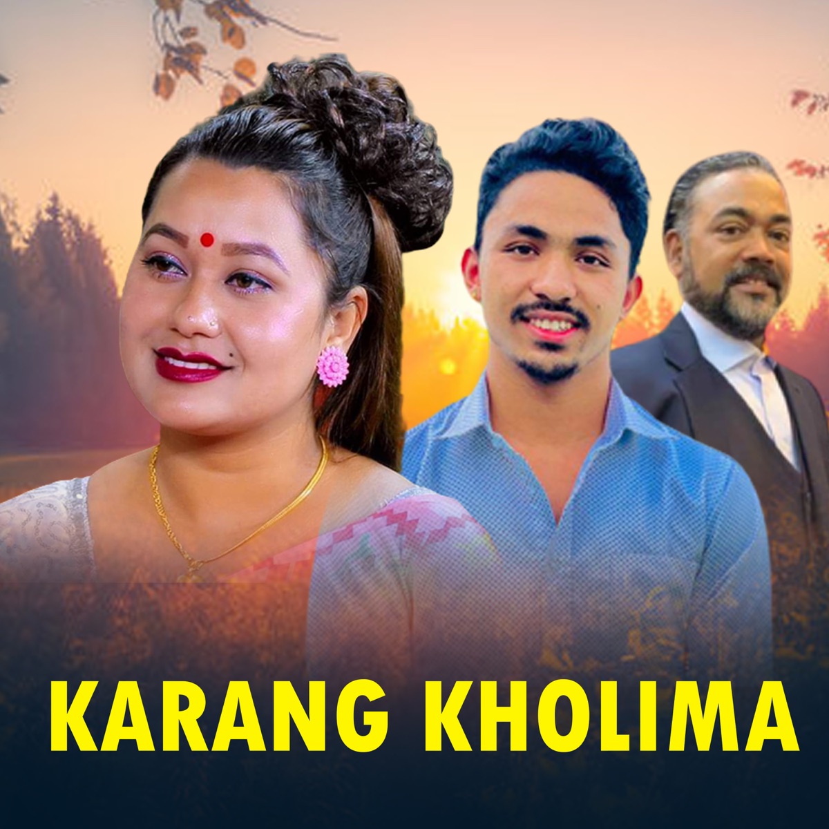 Karang Kholima - EP by Khima Nand Kharel, Aasha Bc & Ramesh Bishwokarma album cover