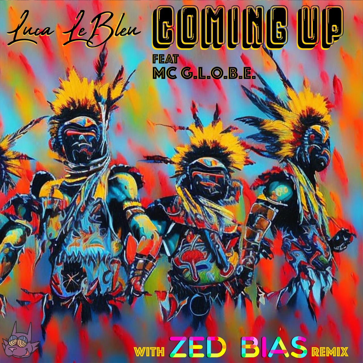 Coming Up (feat. MC G.L.O.B.E.) - Single by Luca LeBleu album cover