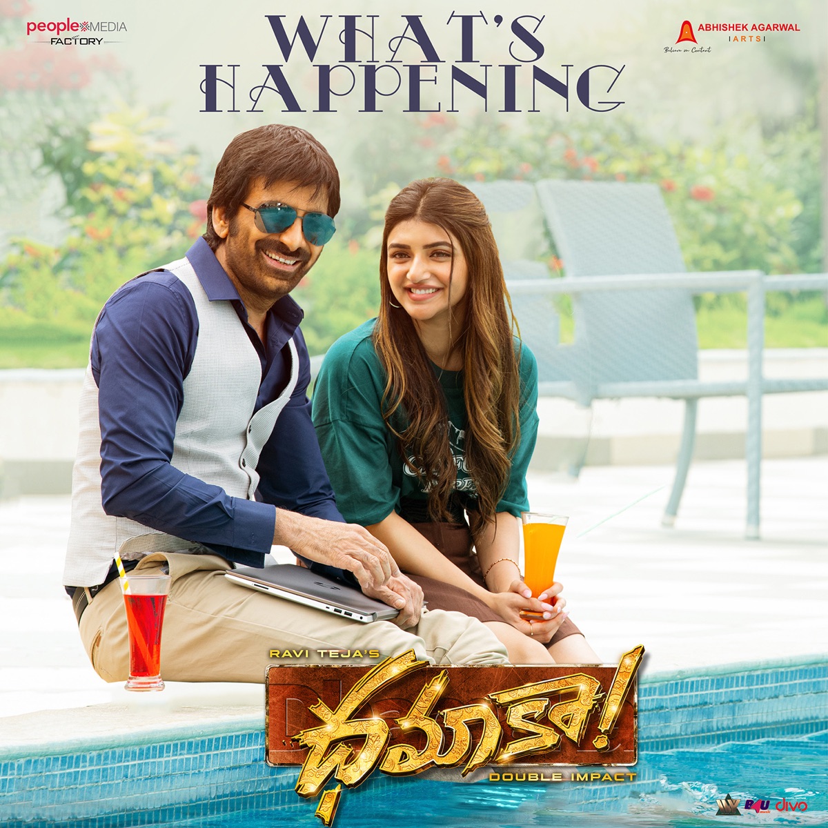 What's Happening (From "Dhamaka") - Single by Bheems Ceciroleo, Saraswathi Putra Ramajogayya Sastry, Ramya Behra & Bhargavi Pillai album cover