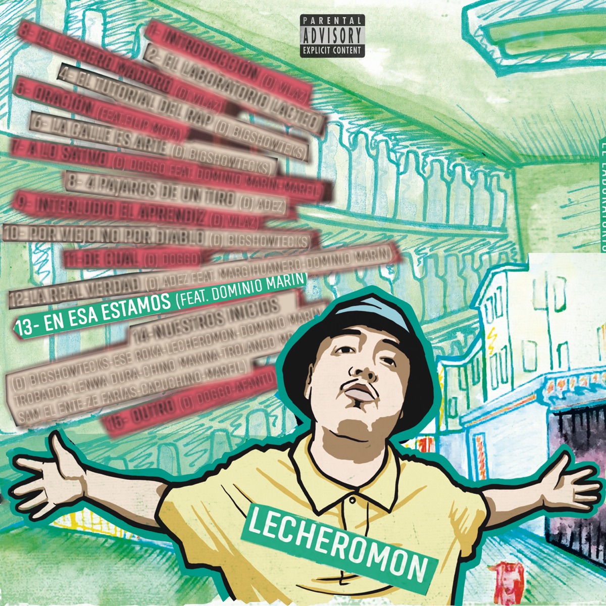 En Esa Estamos - Single by LecheroMon, Dominio Marín & ZKT1 TRIBU album cover