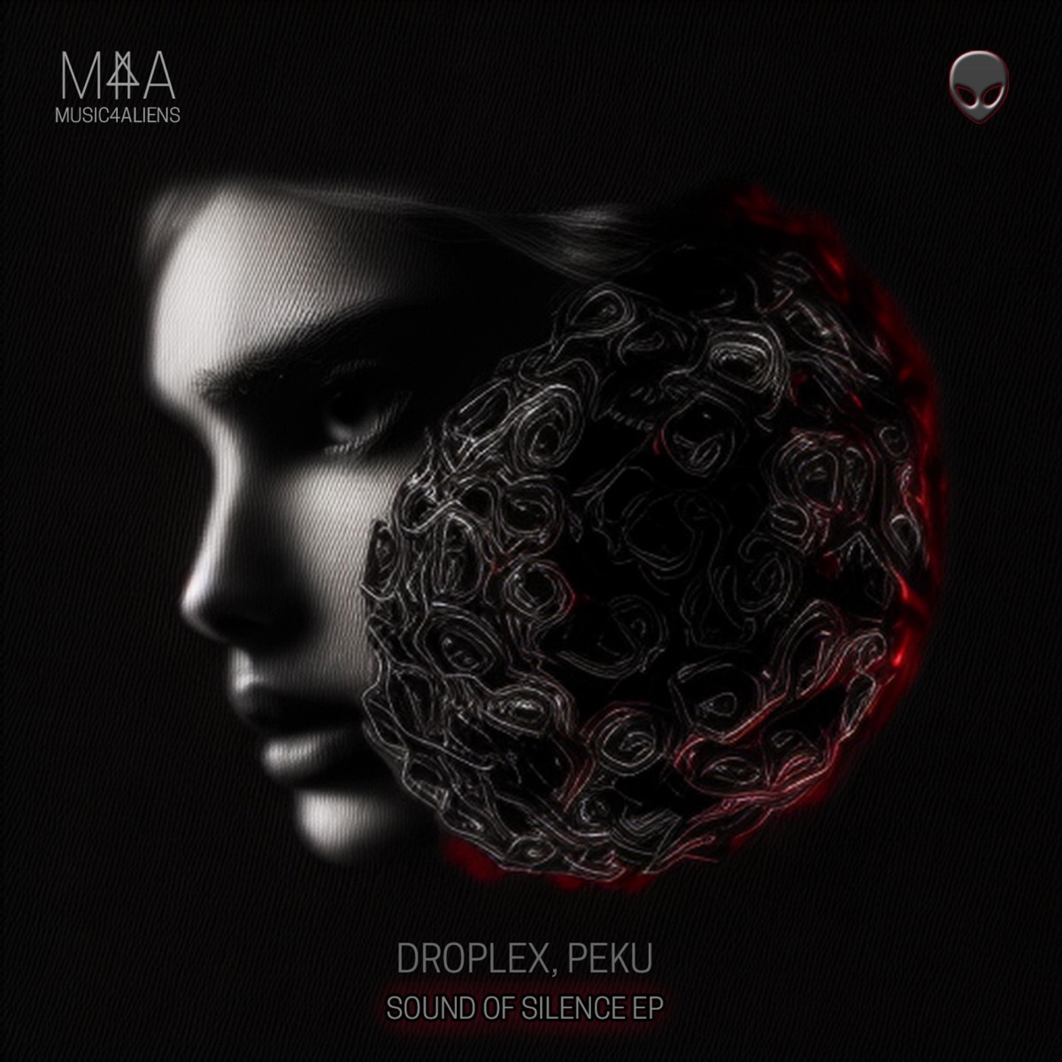 Sound of Silence EP by Droplex & Peku album cover
