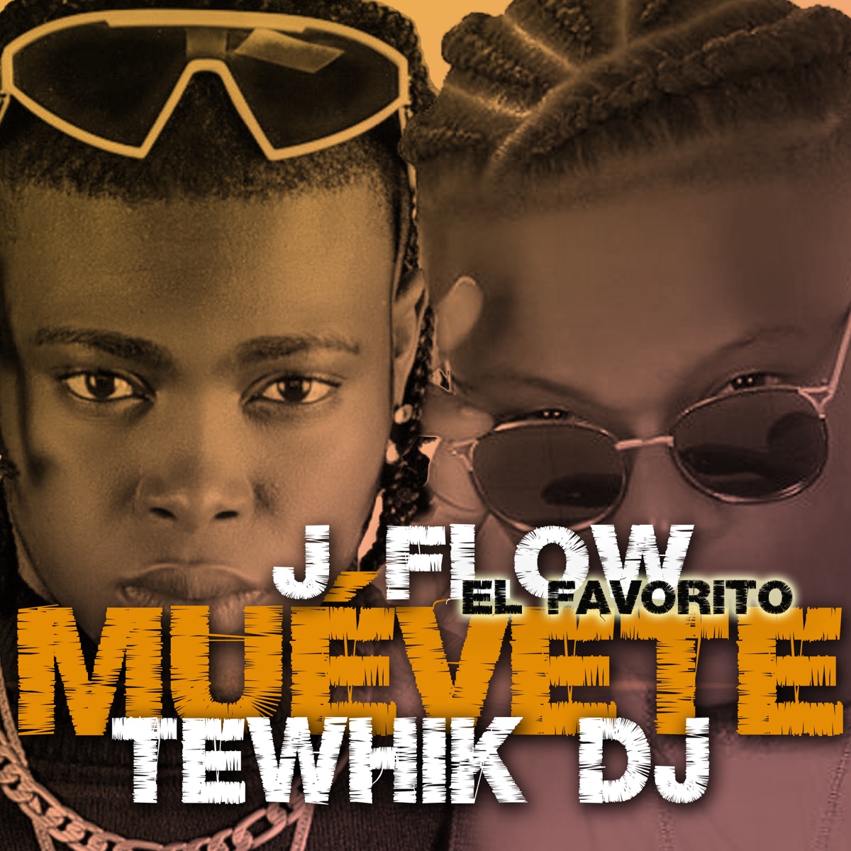 Muévete (feat. J Flow El Favorito) - Single by Tewhik Dj album cover