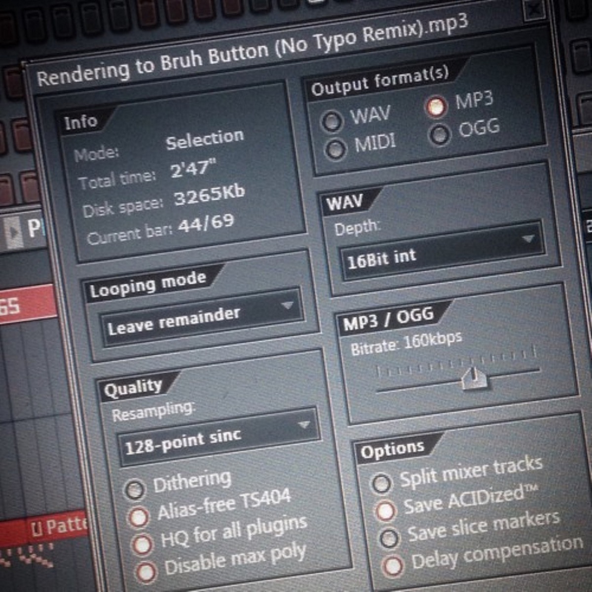 Bruh Button (No Typo Remix) - Single by Young Keiko album cover