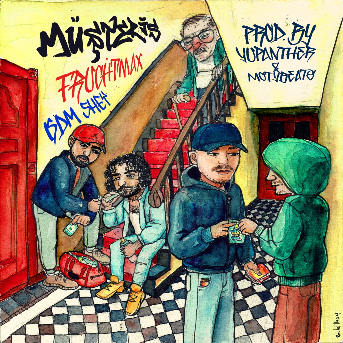 Müsteris - Single by YuPanther, Fruchtmax & KDM Shey album cover