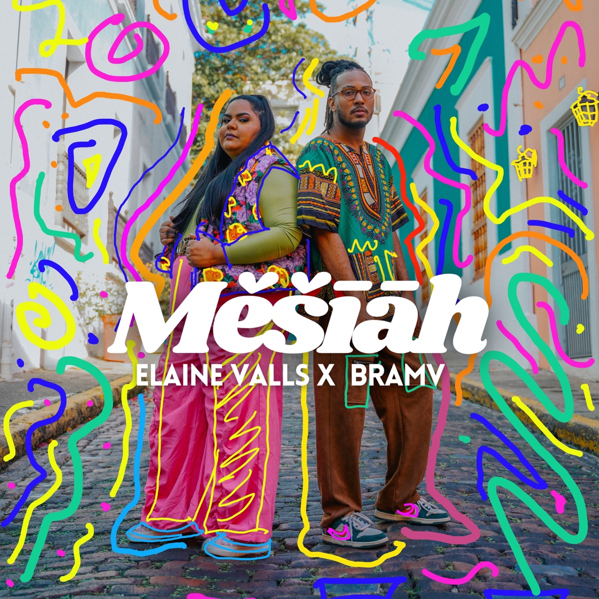 Messiah - Single by Elaine Valls & Bramv album cover