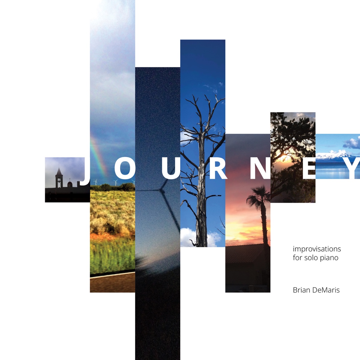 Journey: Improvisations for Solo Piano by Brian DeMaris album cover