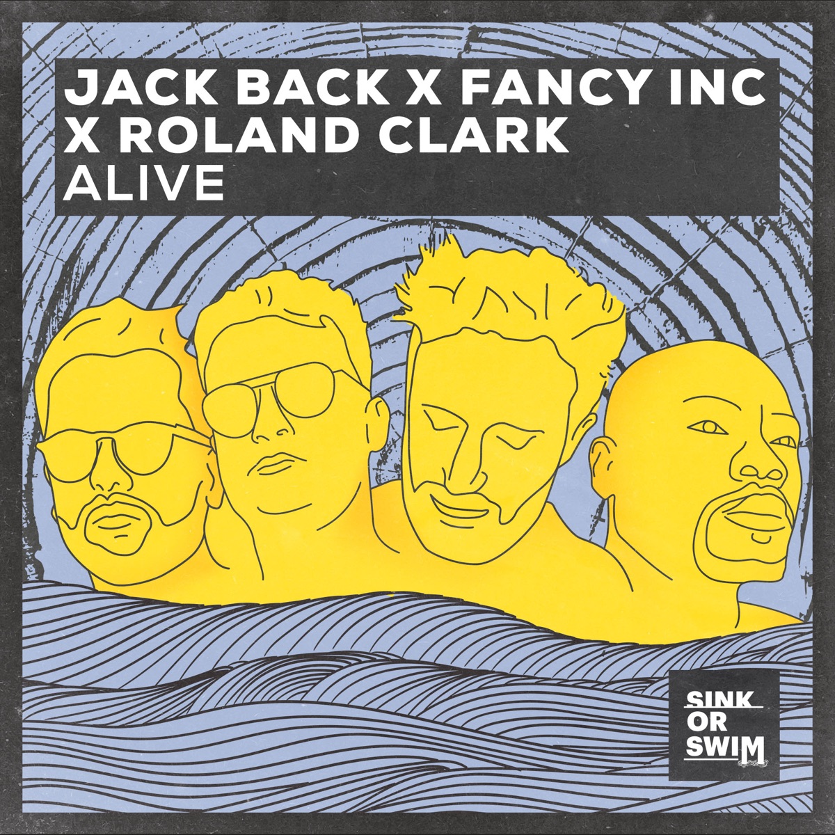 Alive - Single by Jack Back, Fancy Inc & Roland Clark album cover