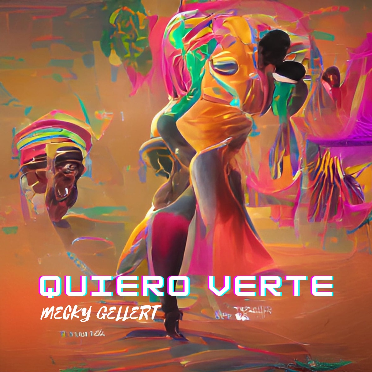 Quiero Verte - Single by Mecky Gellert album cover