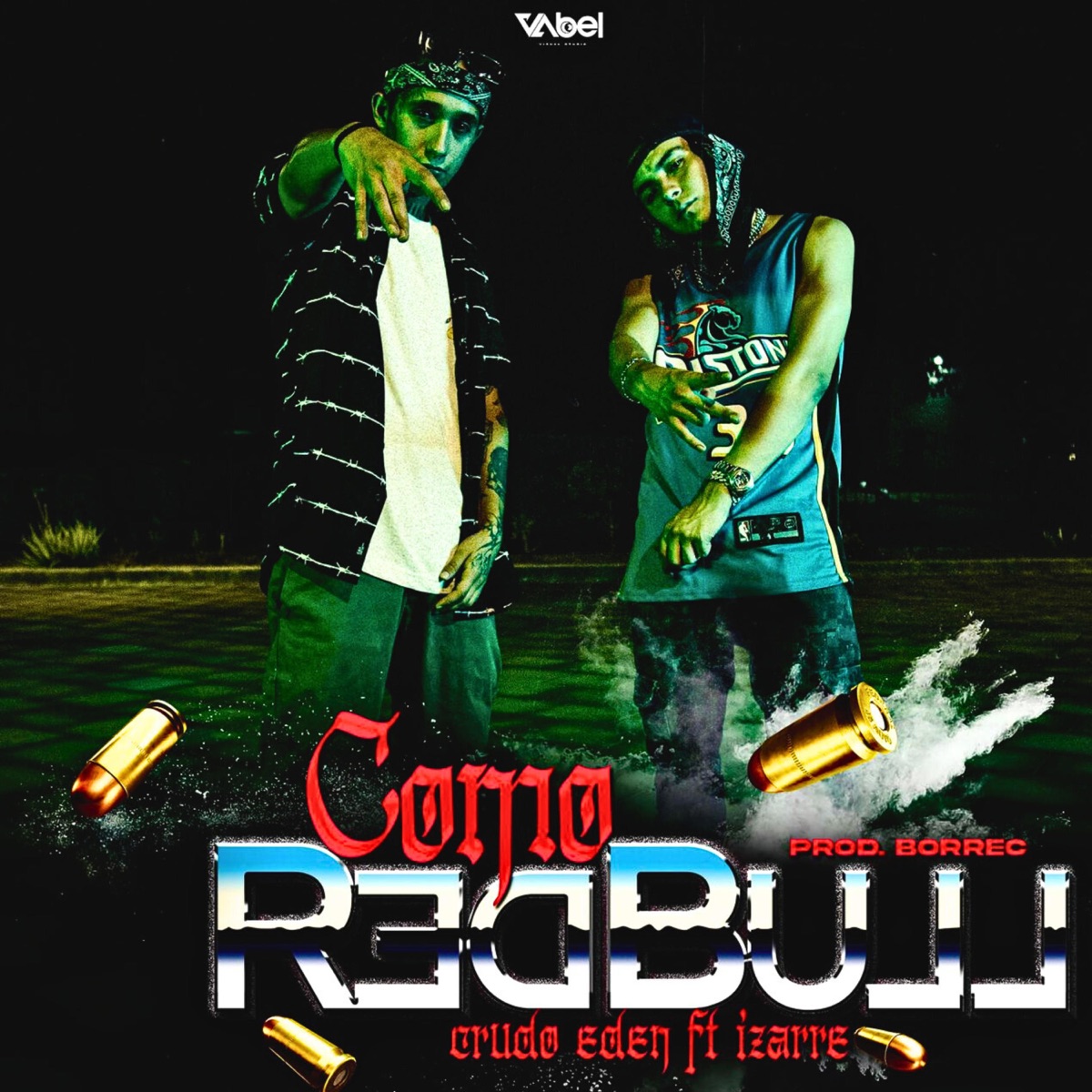 Como Red Bull (feat. Izarre) - Single by Crudo Edén & Hxscx Black album cover