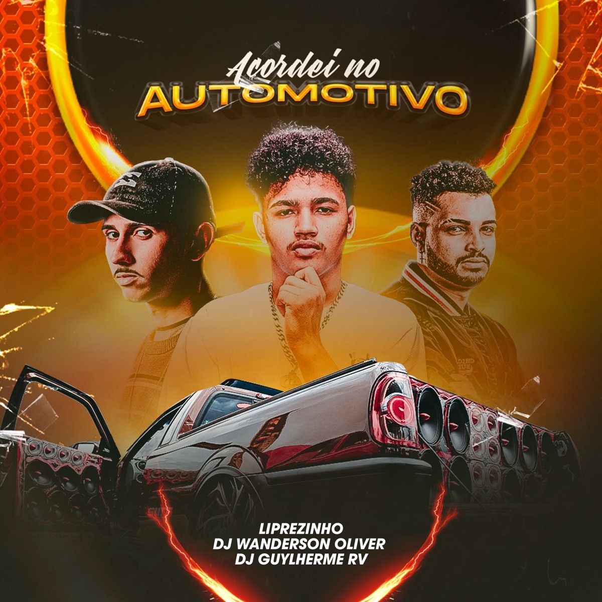 Acordei no Automotivo - Single by DJ Guylherme RV, Liprezinho & DJ Wanderson Oliver album cover
