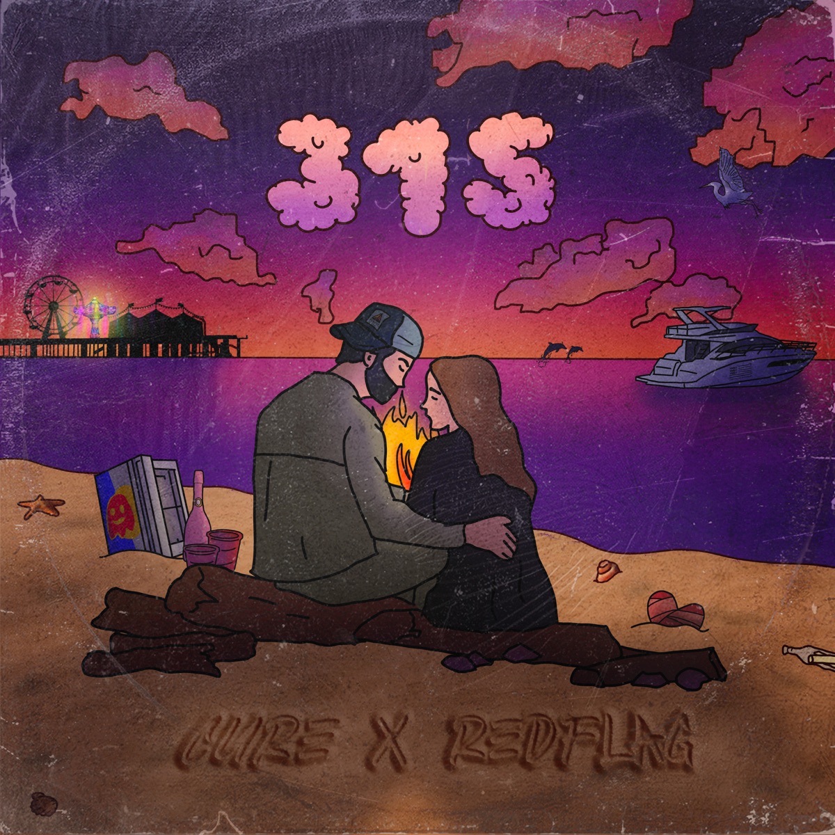 315 - Single by CURE & REDFLAG album cover