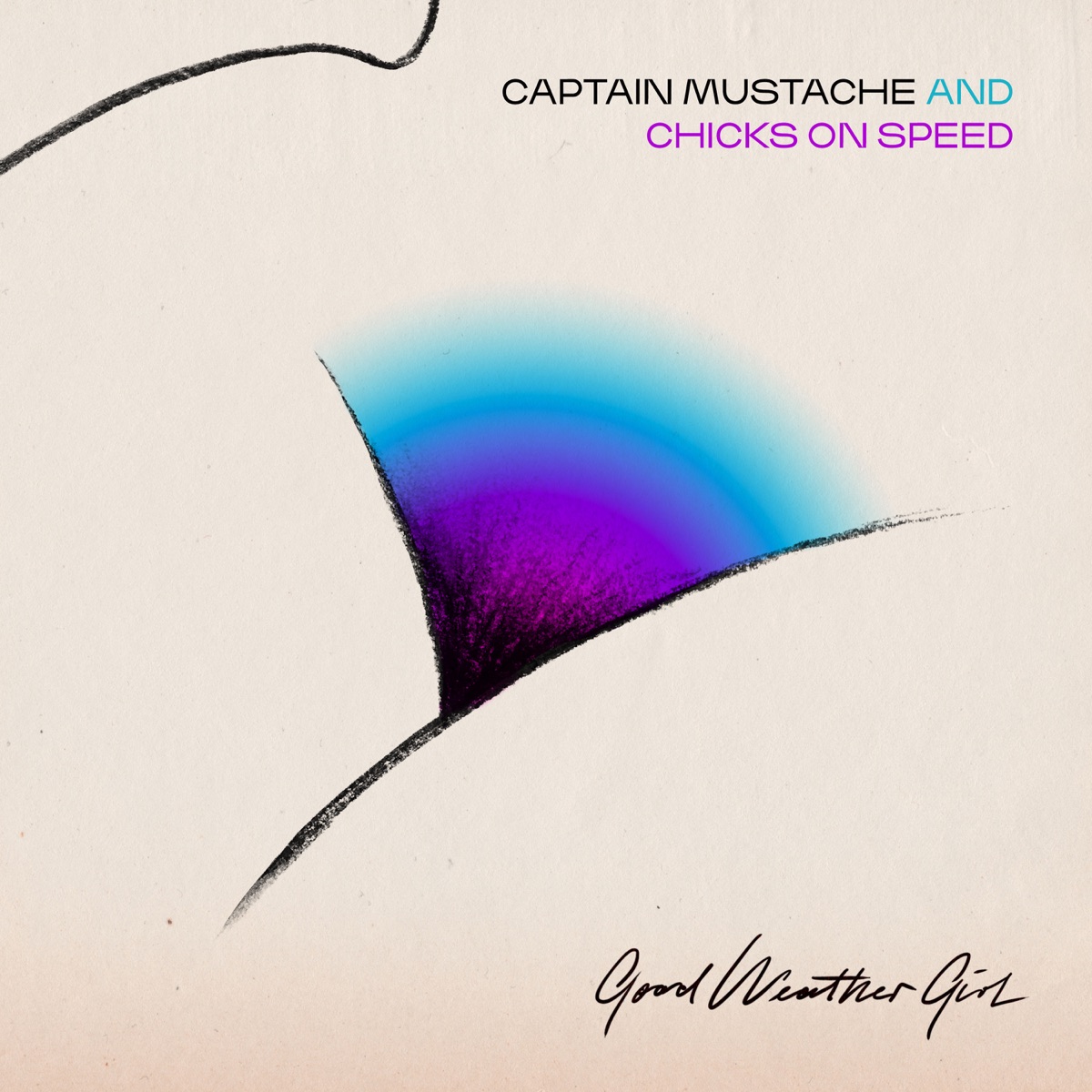 Good Weather Girl - Single by Captain Mustache & Chicks on Speed album cover