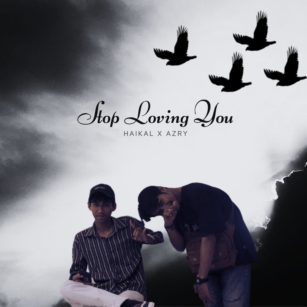 Stop loving you (feat. Azry) - Single by Haikal album cover