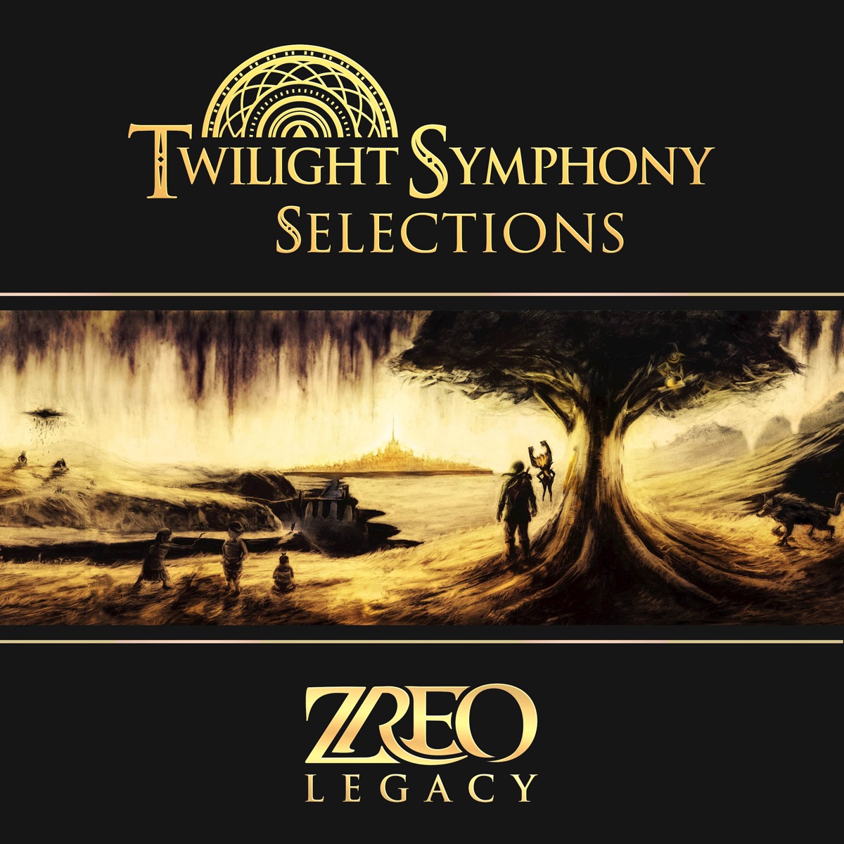Twilight Symphony Selections by ZREO: Second Quest, Wayne Strange & Tim Stoney album cover