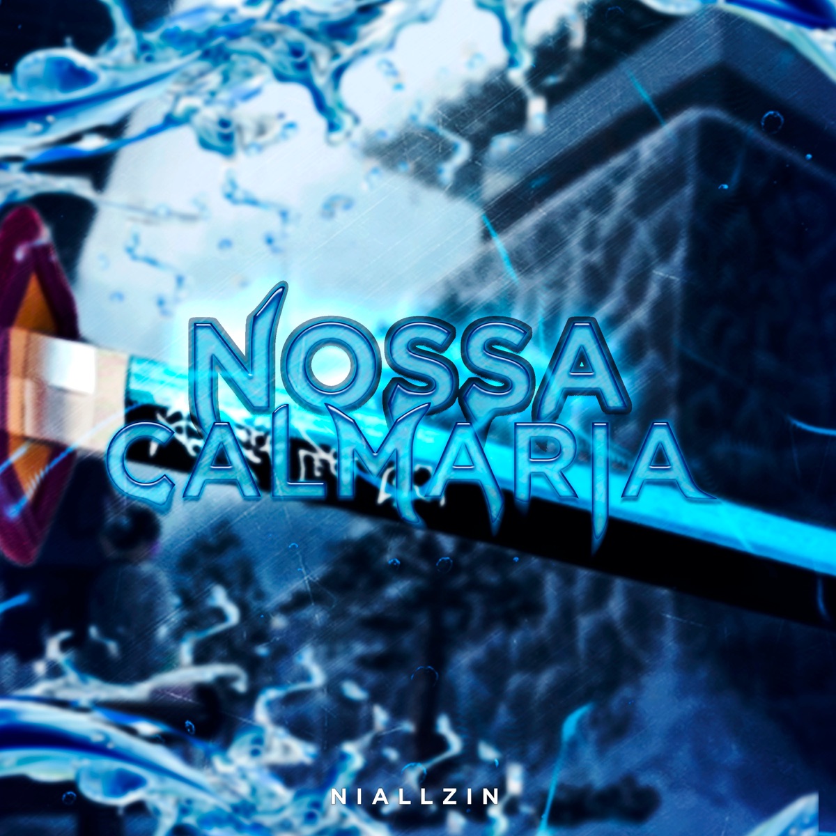 Herdeiros da Respiração da Água, Nossa Calmaria (feat. Ovat, Jovem Biel, Saphrein & ViguiRaps) - Single by Niallzin album cover