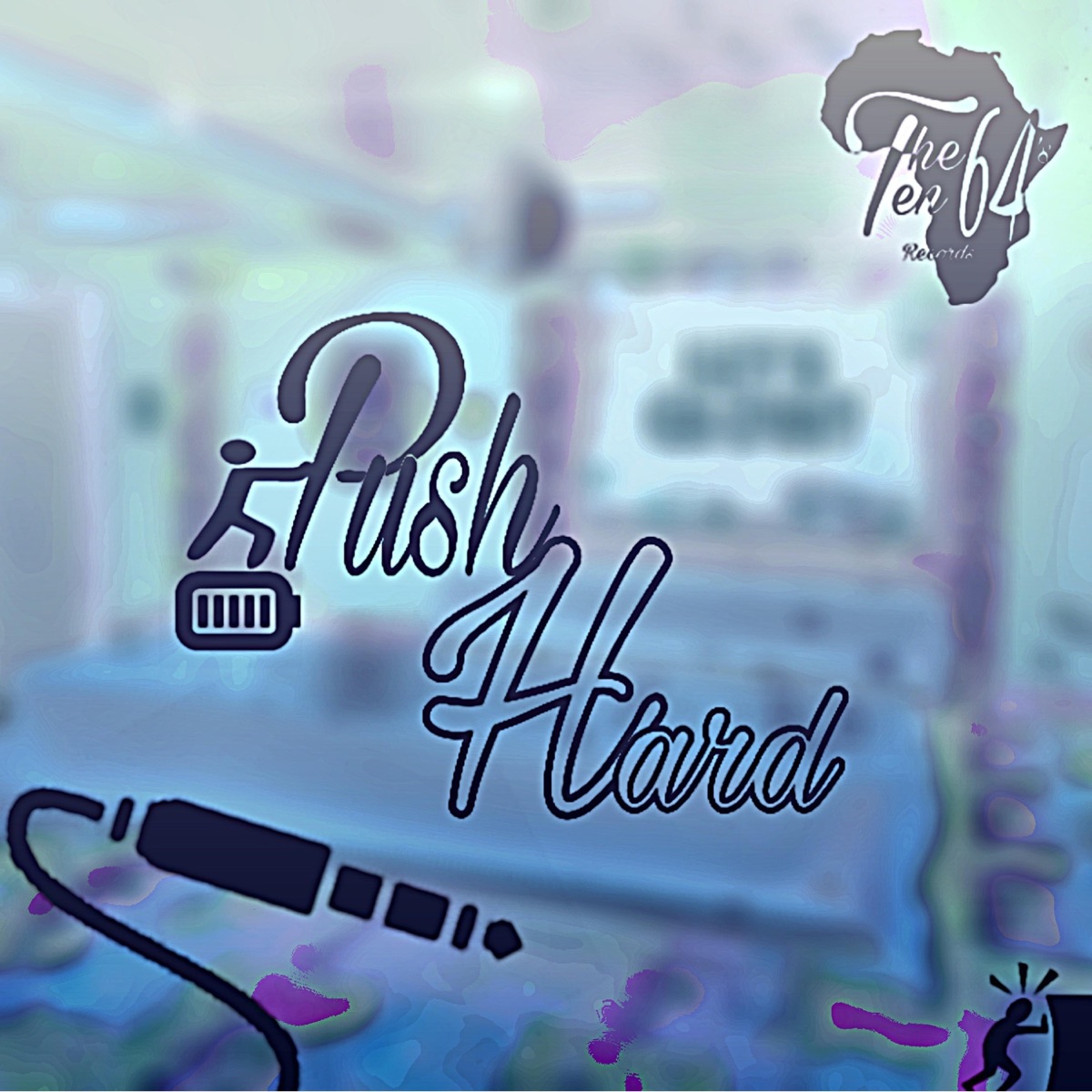 Push Hard by Theo Henchman album cover