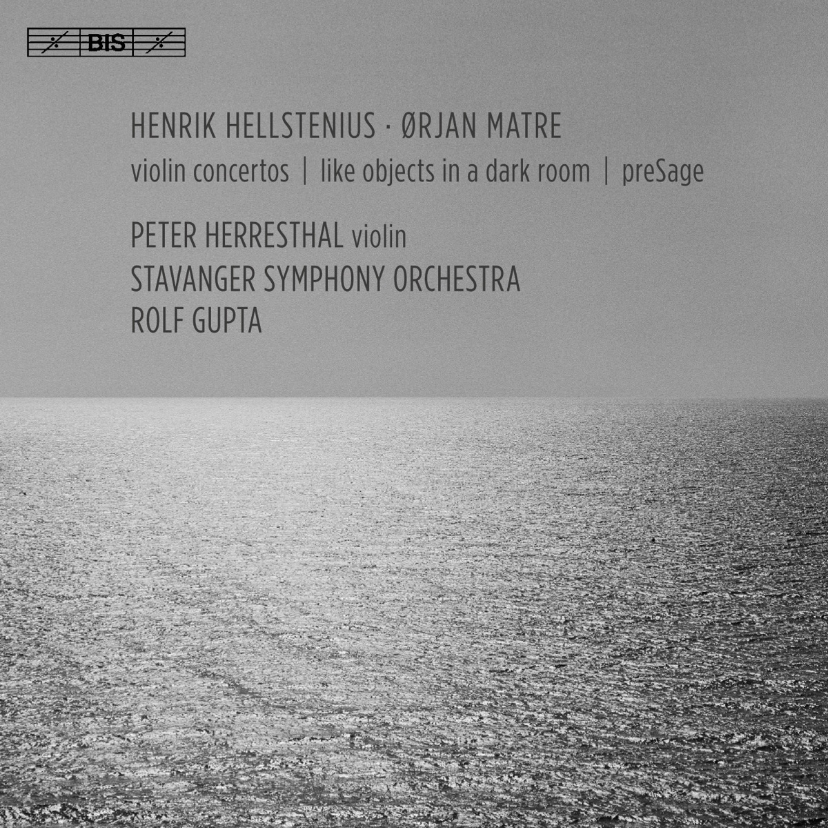 Hellstenius & Matre: Violin Concertos by Peter Herresthal, Stavanger Symfoniorkester & Rolf Gupta album cover