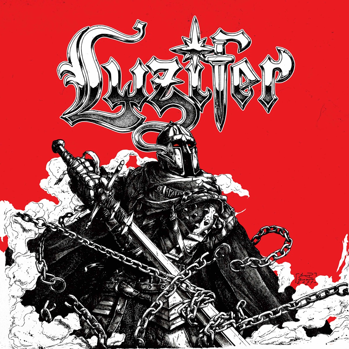 Iron Shackles by Luzifer album cover