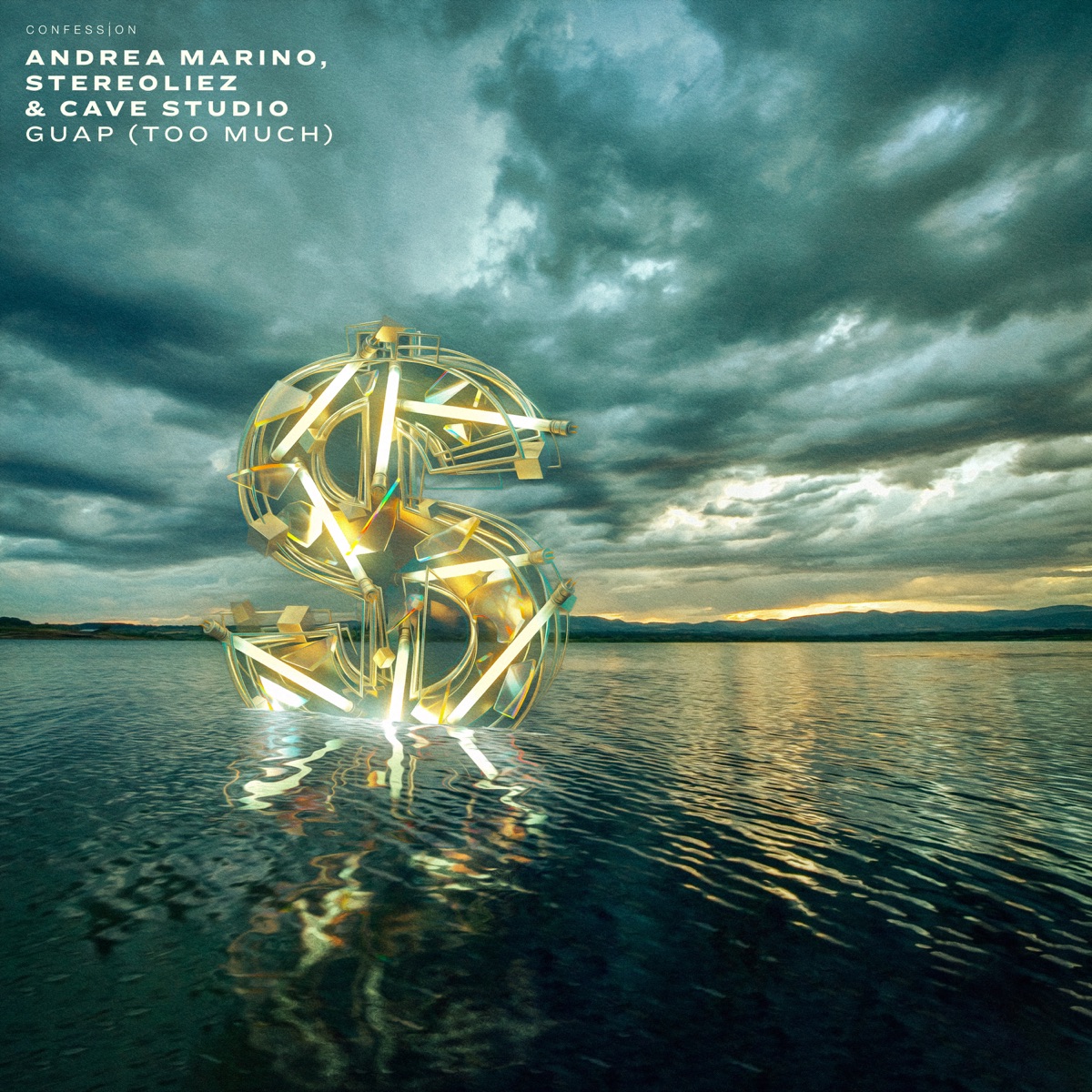 Guap (Too Much) - Single by Andrea Marino, Stereoliez & Cave Studio album cover