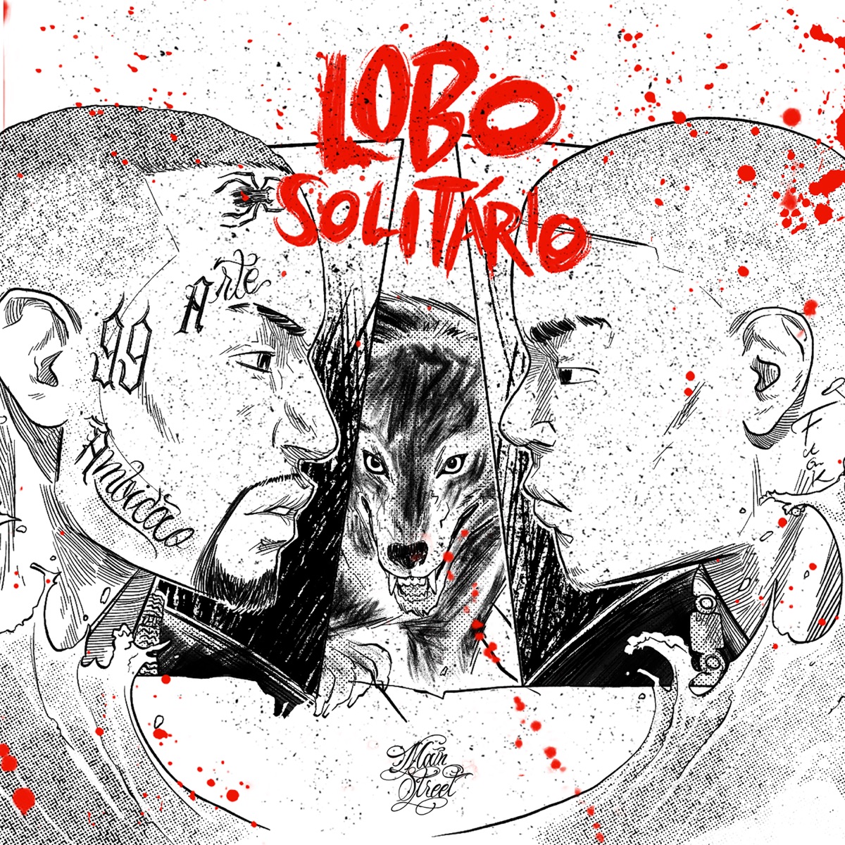 Lobo Solitário (feat. jess beats) - Single by Orochi, Borges & Mainstreet album cover