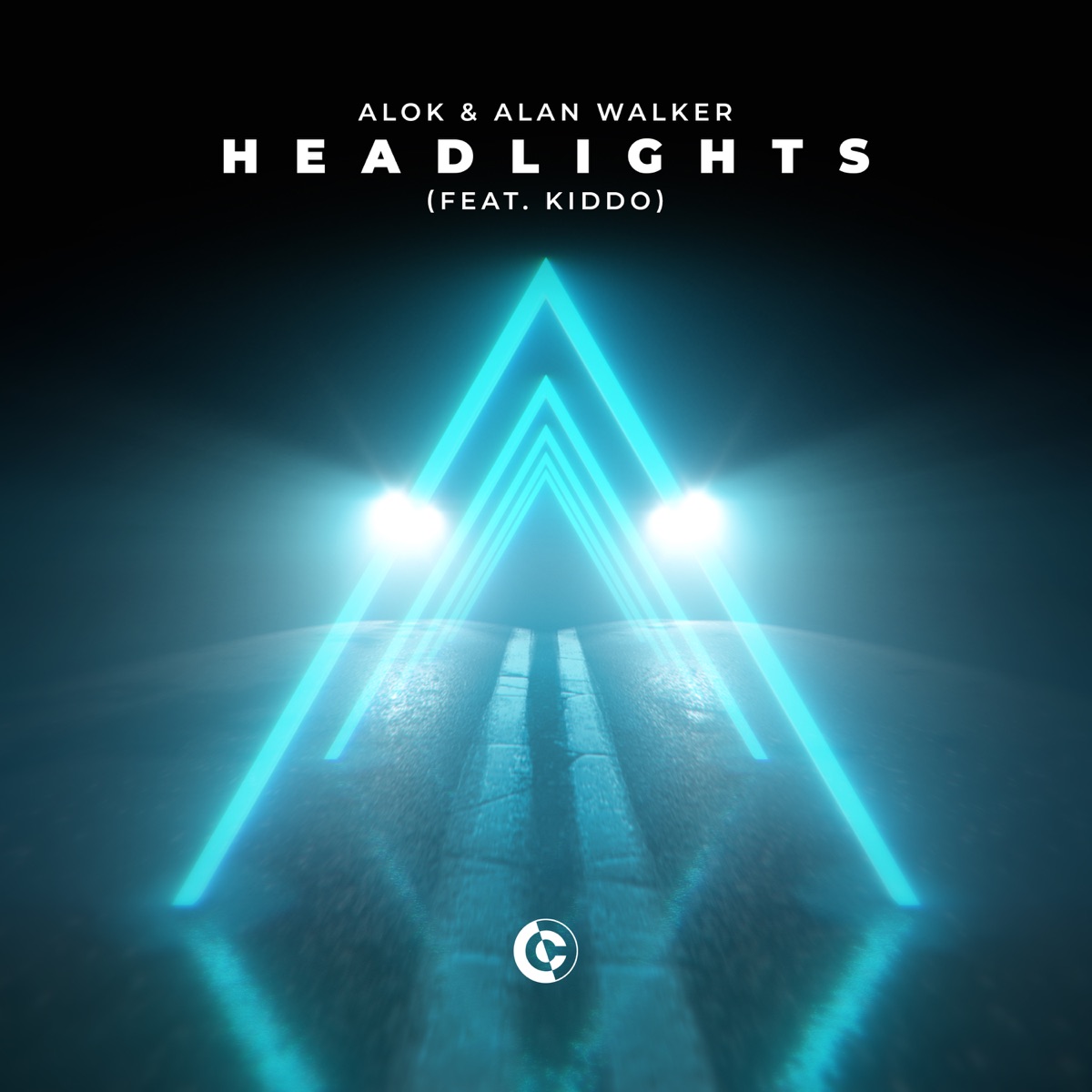 Headlights (feat. KIDDO) - Single by Alok & Alan Walker album cover