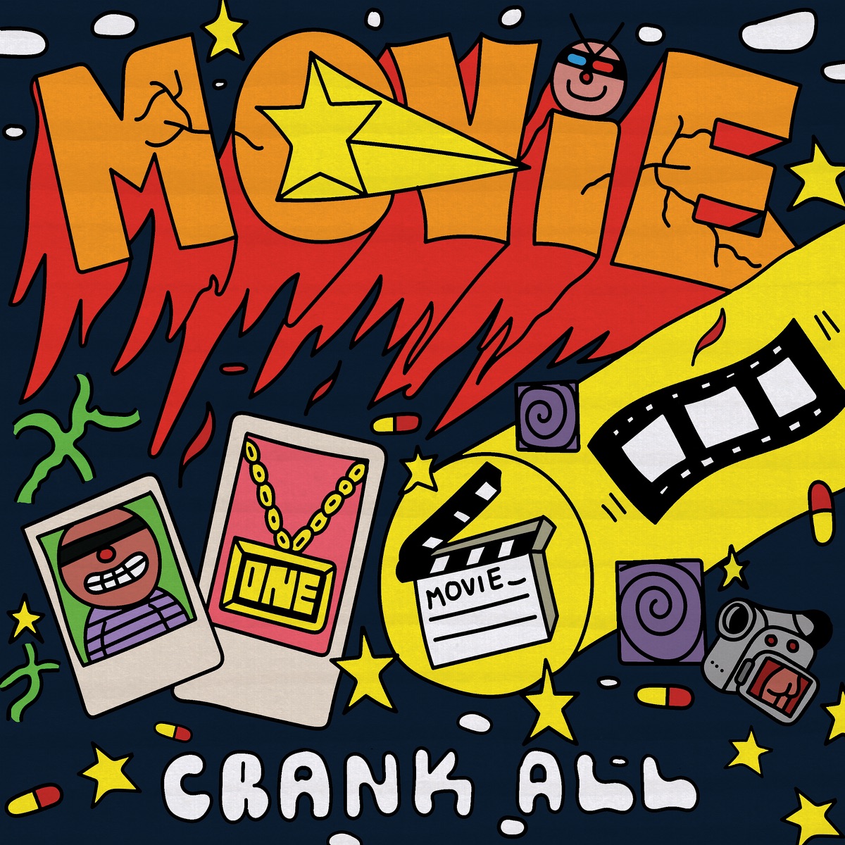 M O V I E by CRANK ALL album cover