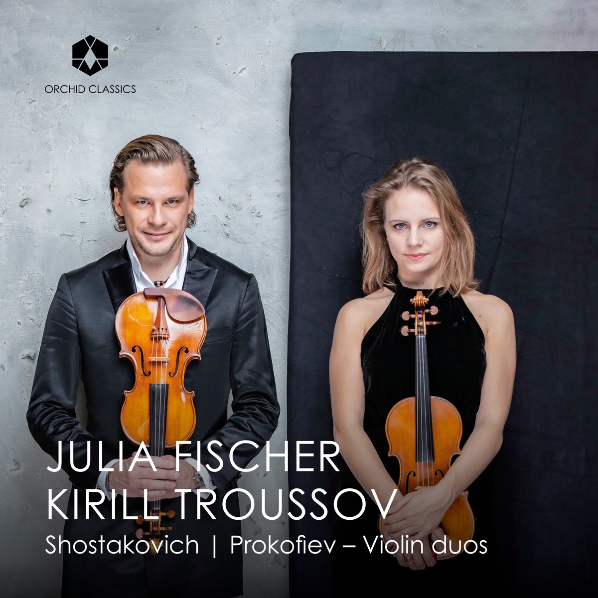 Violin Duos by Julia Fischer & Kirill Troussov album cover