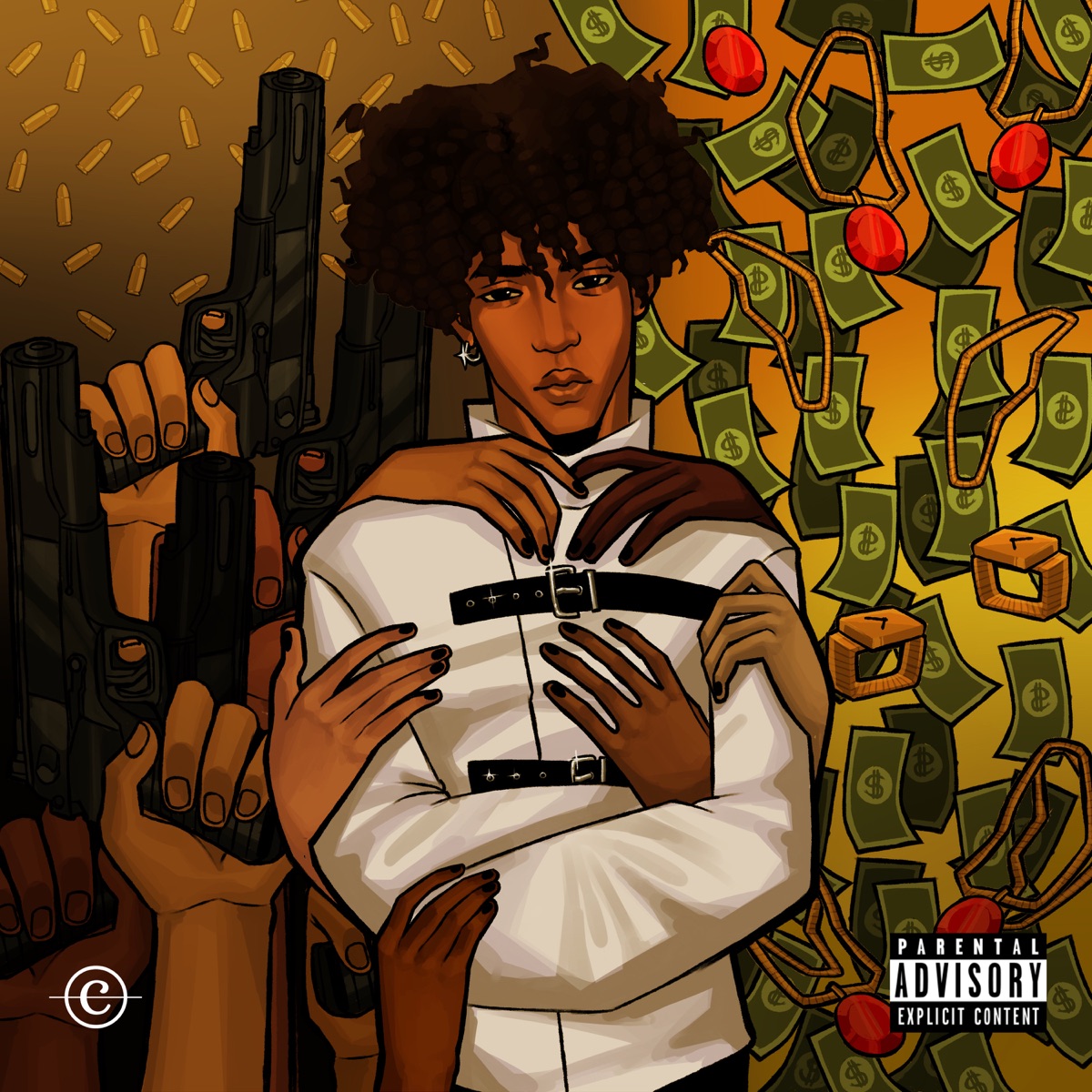Fique Rico ou Morra Liso - Single by Dommy dih & Audcast album cover