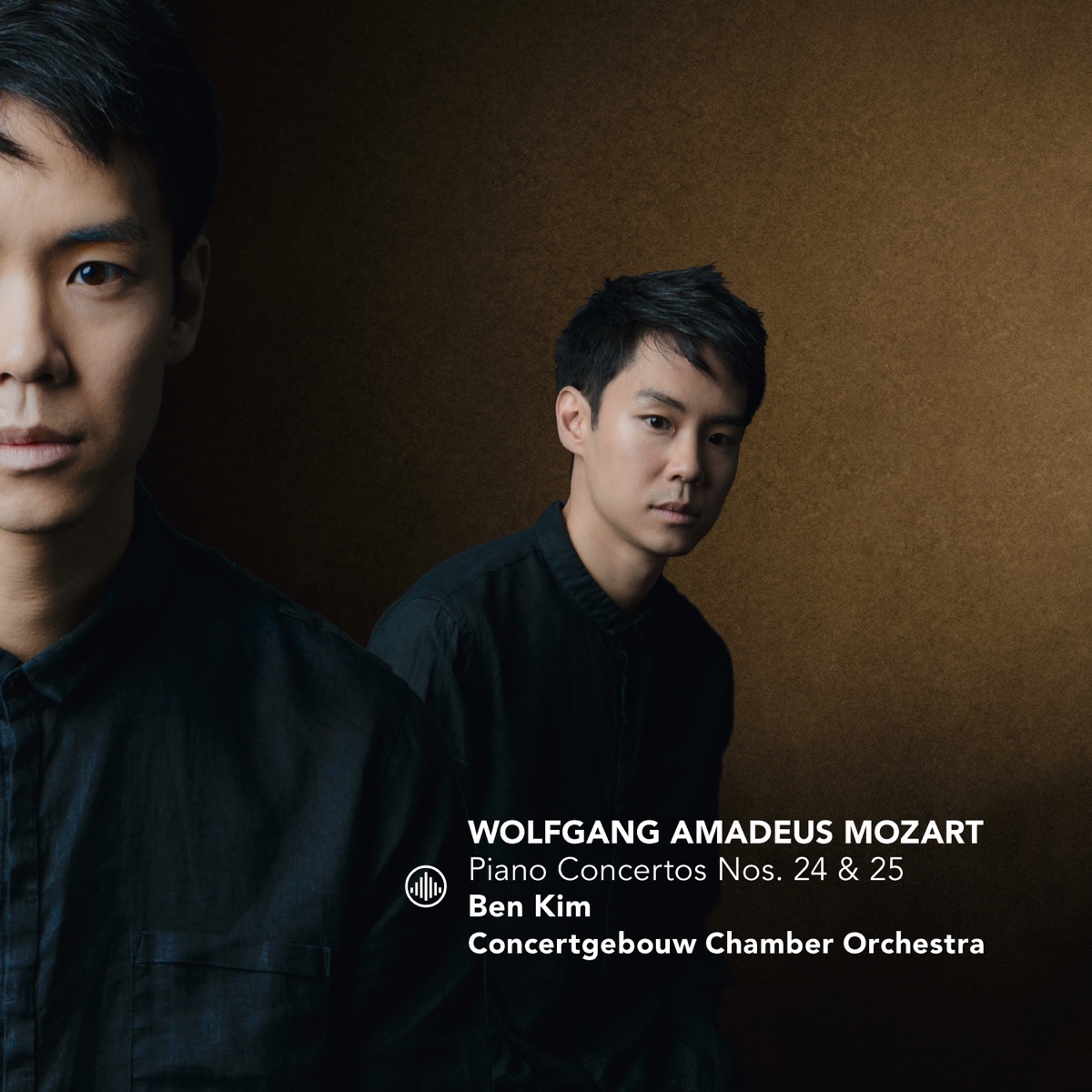 Mozart: Piano Concertos Nos. 24 & 25 by Ben Kim & Concertgebouw Chamber Orchestra album cover