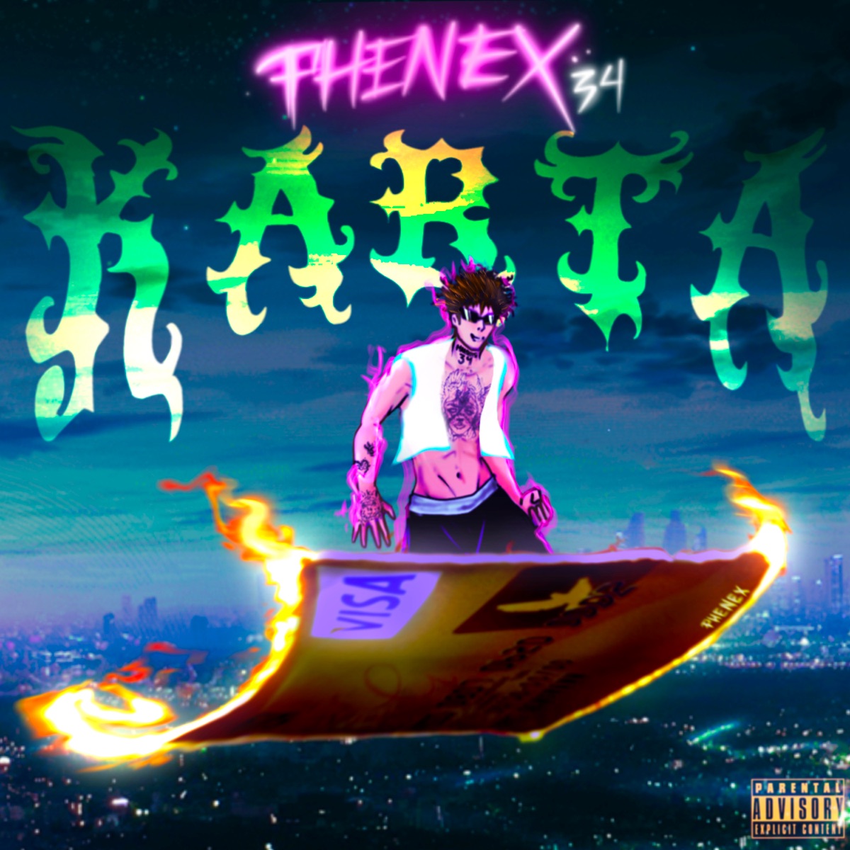 KARTA - Single by Phenex album cover