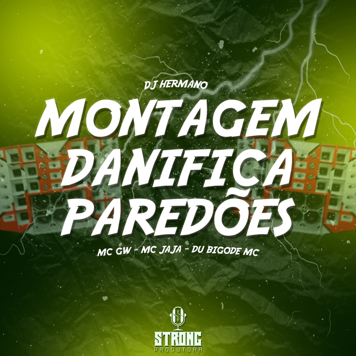 Mega Danifica Paredões (feat. Mc GW & Mc Jajá) - Single by Du Bigode MC & DJ Hermano album cover