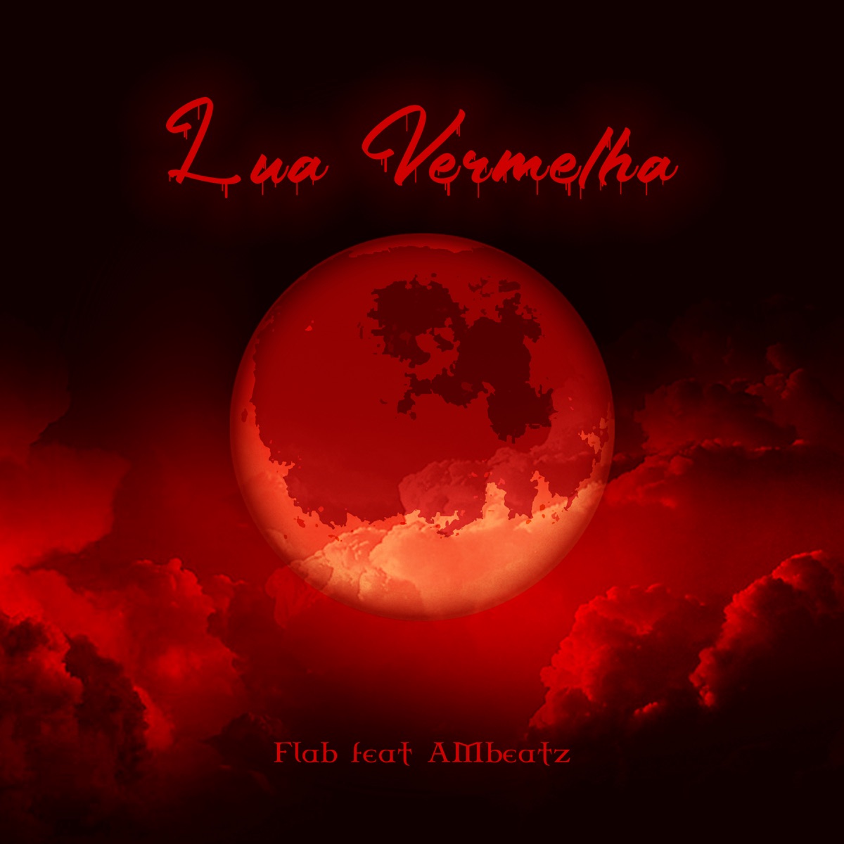 Lua Vermelha (feat. AMbeatz) - Single by Flab album cover