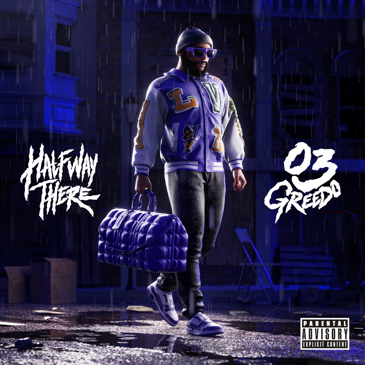 Halfway There by 03 Greedo album cover