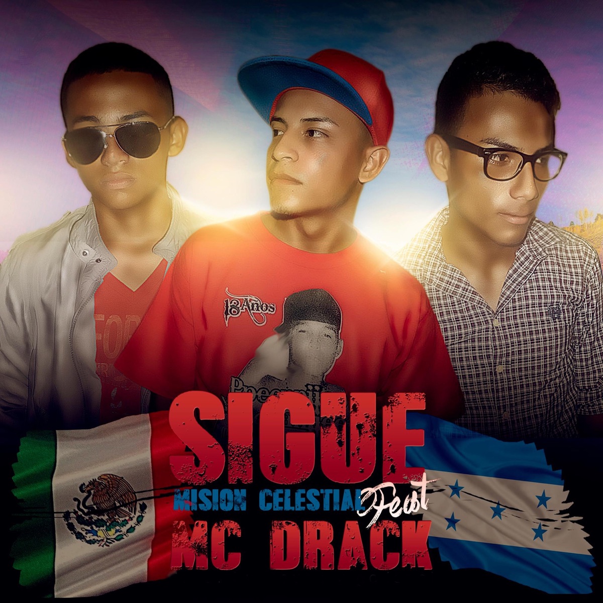 Sigue (feat. MC Drack) - Single by Misión Celestial album cover