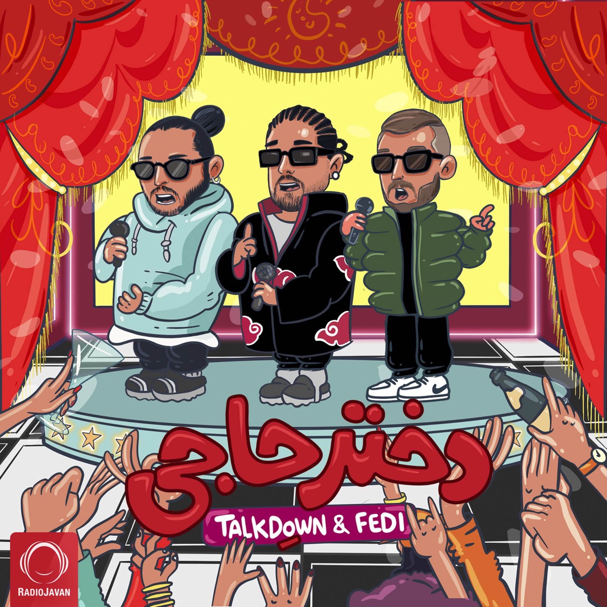 Dokhtare Haji (feat. Fedi) - Single by Talk Down album cover