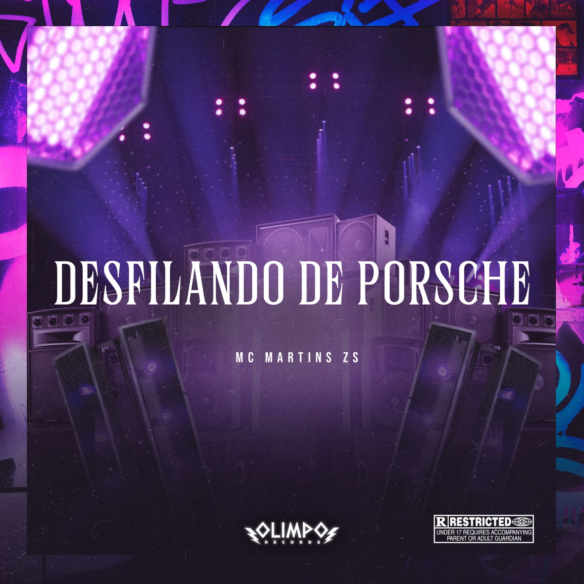 Desfilando de Porsche - Single by Mc Martins Zs album cover