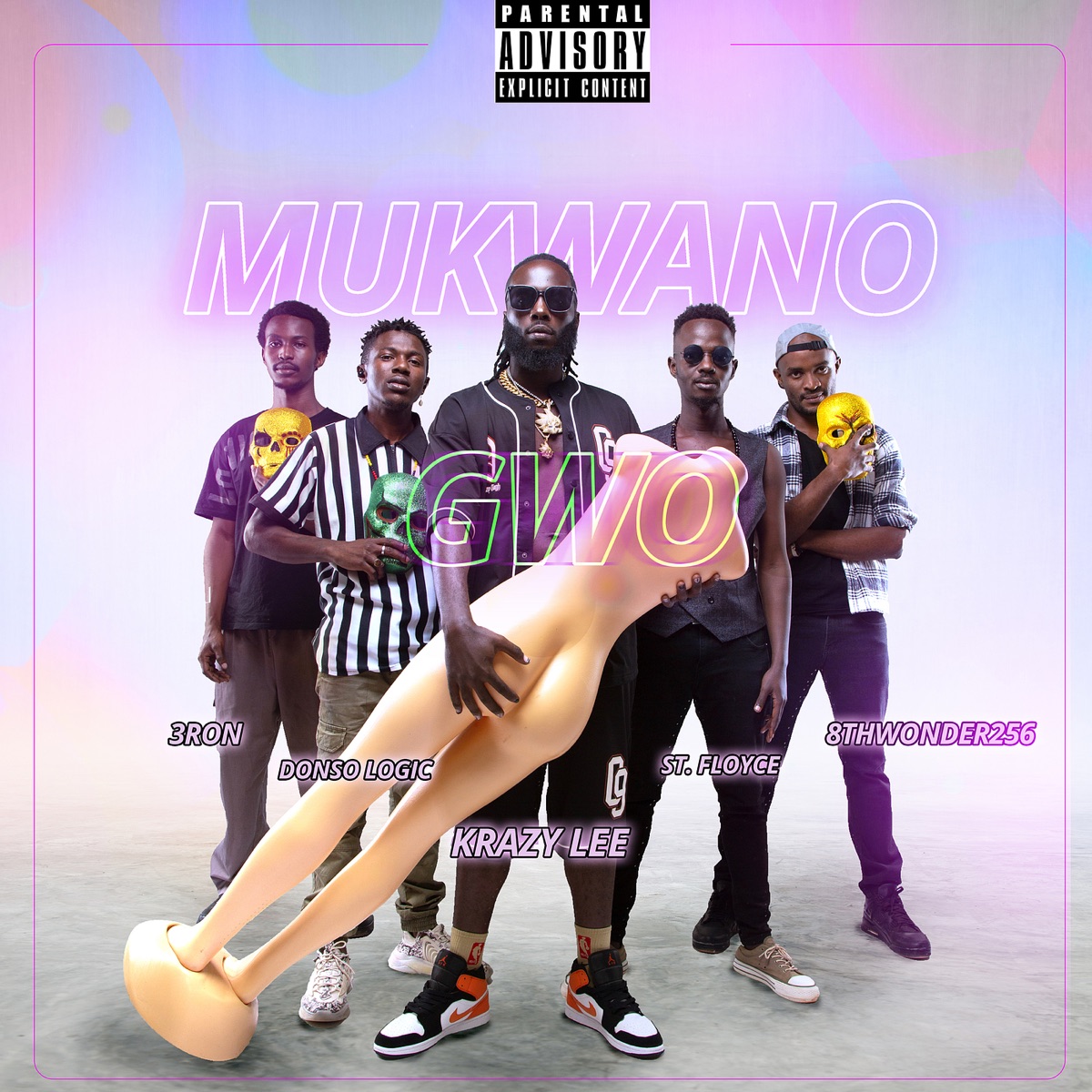 Mukwano Gwo - Single (feat. 8thWonder256, 3ron, st floyce & donso logic) - Single by krazylee album cover