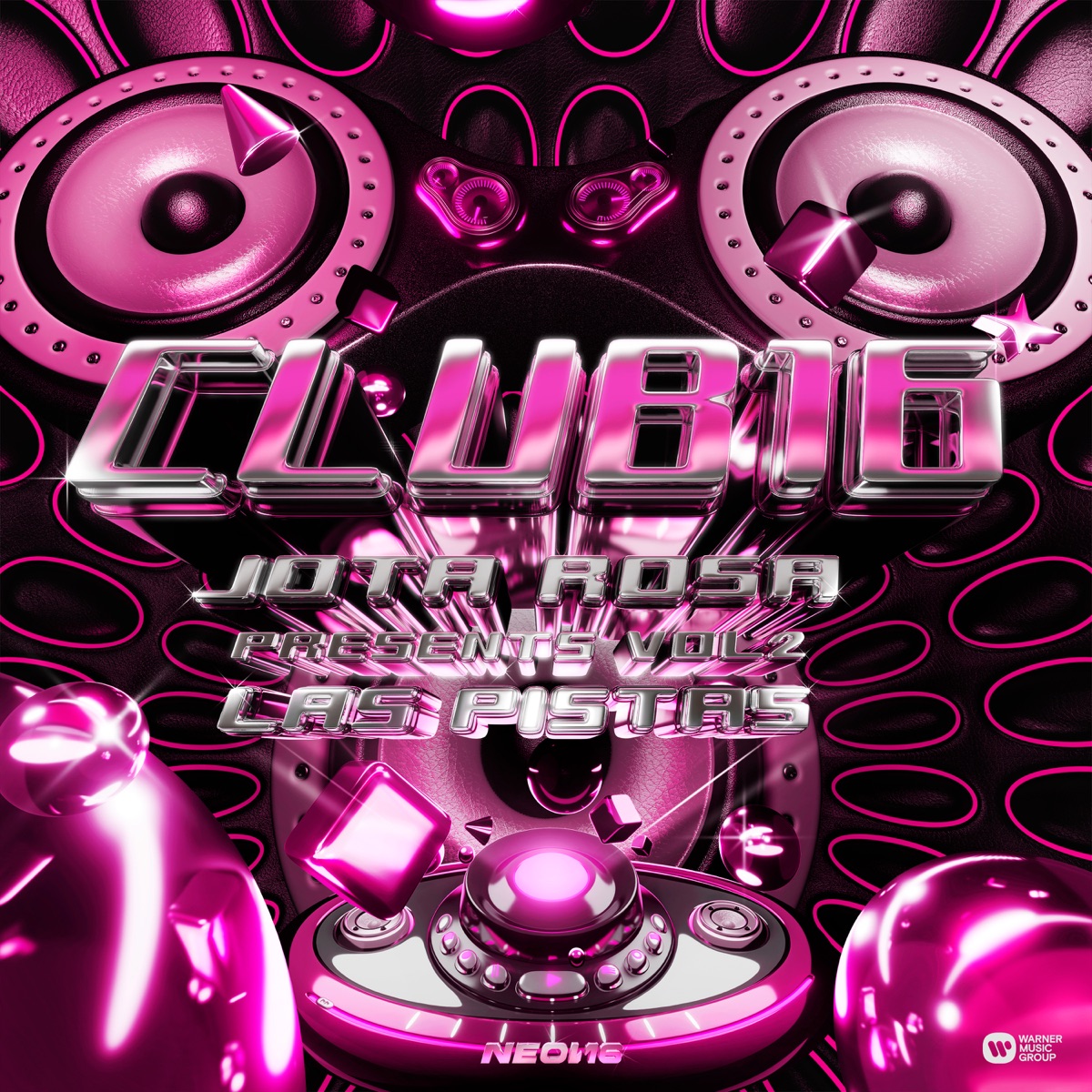 Club16, Jota Rosa Presents, Vol. 2 (Las Pistas) by Club16 & Jota Rosa album cover